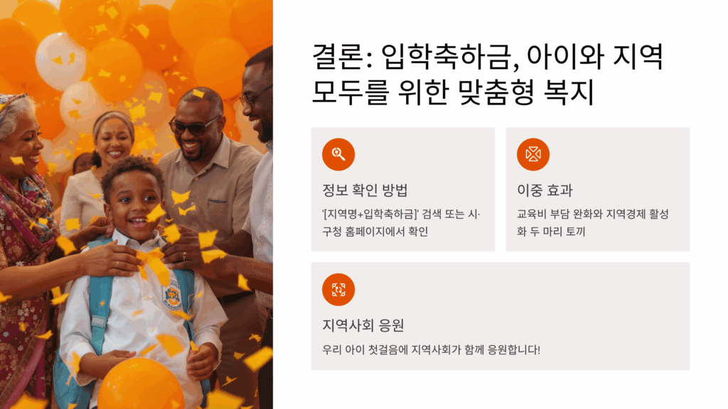 입학축하금 사용처