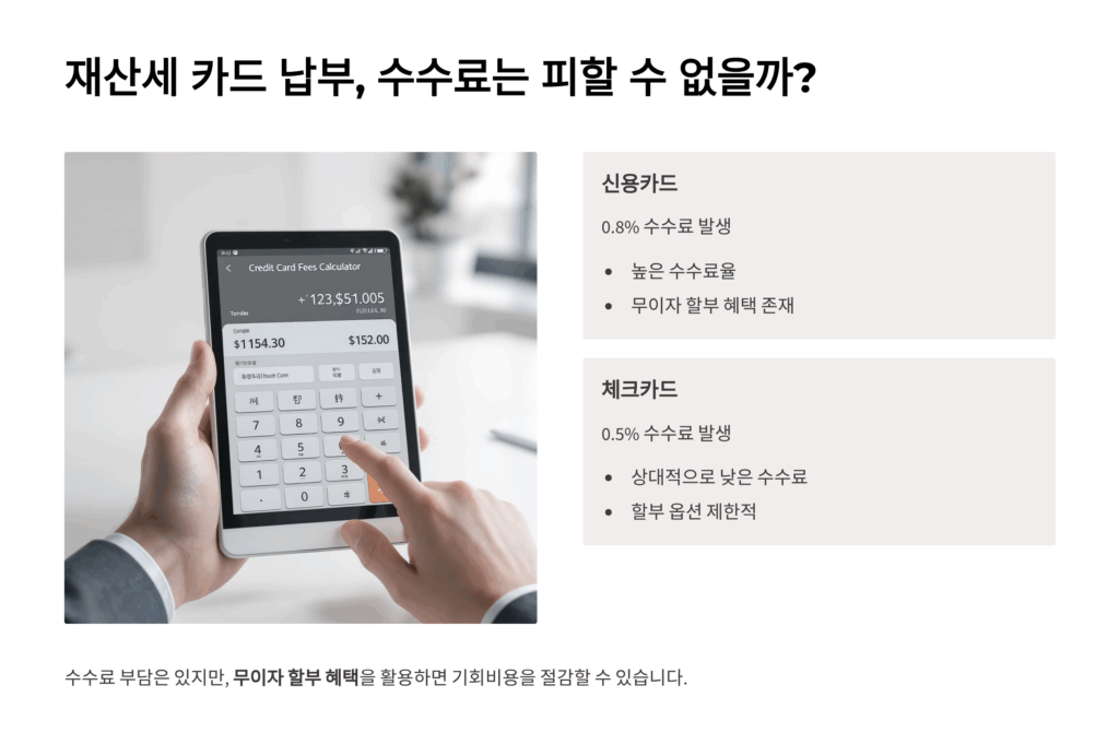 재산세 카드 납부
