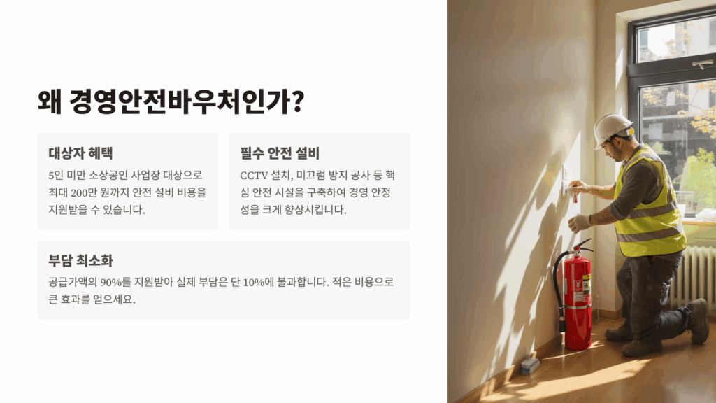 경영안전바우처 신청방법