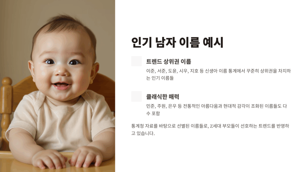 칸쵸 이름 리스트