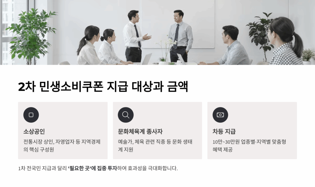 2차 민생소비쿠폰 대상조회