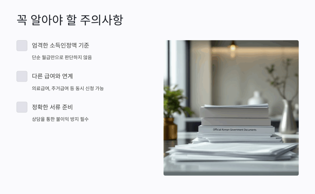 4인가구 생계급여