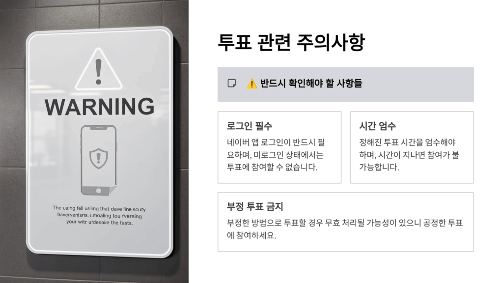 한일가왕전 투표방법