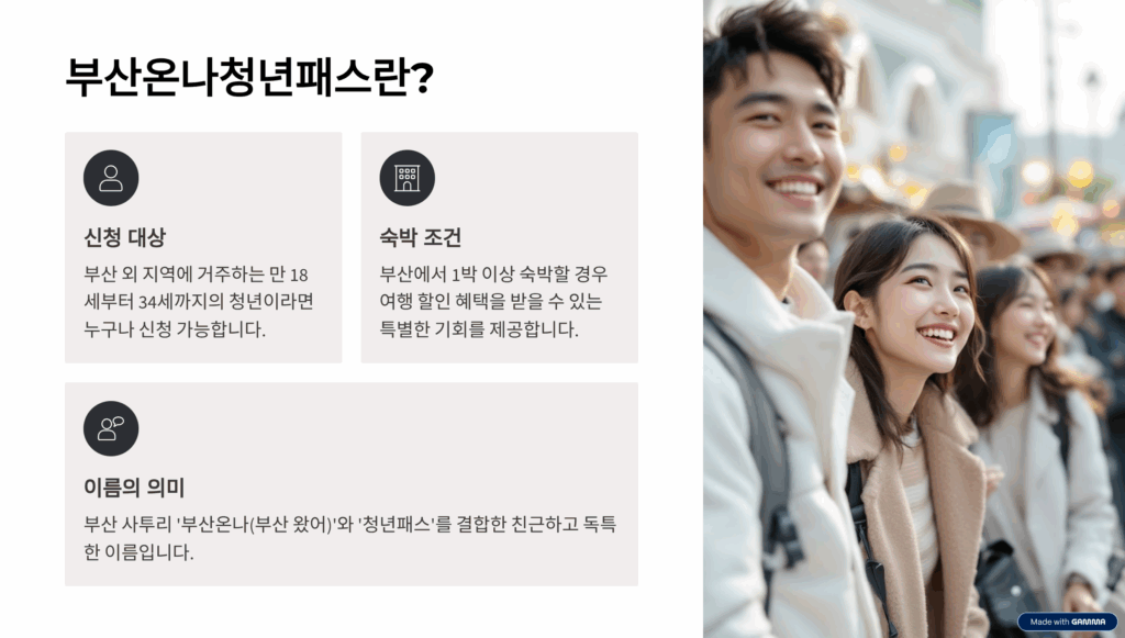 부산온나청년패스 신청방법