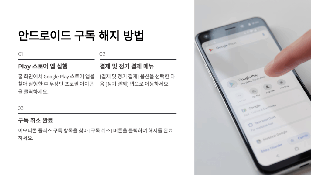 2025년 이모티콘 플러스 해지 A to Z (안드로이드, 아이폰, PC 1분 컷!)